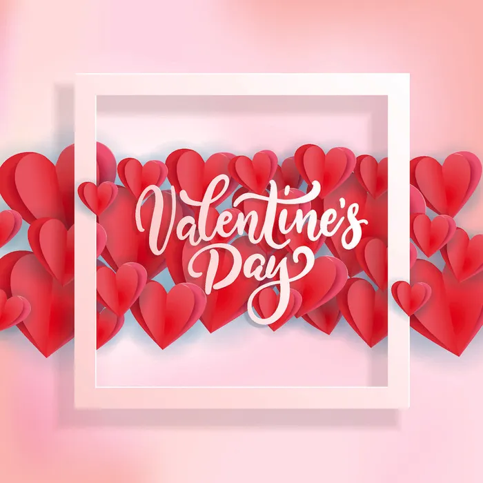 2.14情人节 背景eps,ai矢量模版下载