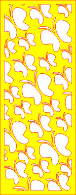 雕刻 田园 镂空 现代 边框