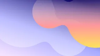 极简剪纸波浪弥散光渐变背景图设计素材