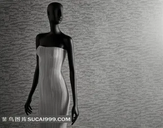 欧美室内效果图模特