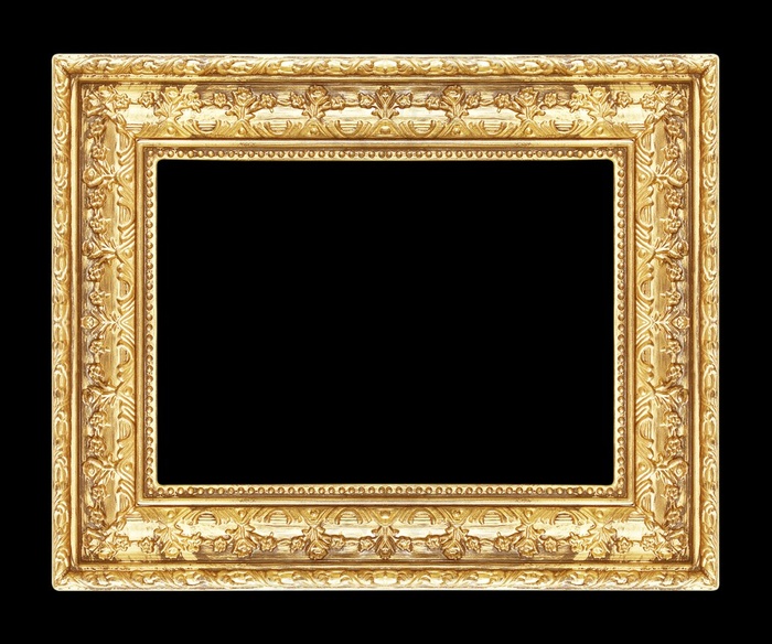 金色美丽的边框