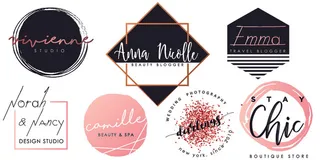 手绘Logo标志素材