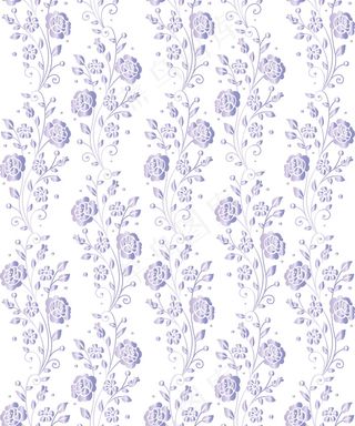 淡雅紫色花纹图片