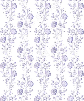 淡雅紫色花纹图片