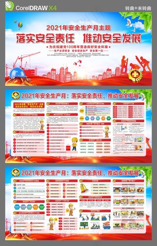 安全生产月 宣传栏