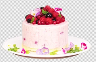 冰激凌水果蛋糕免扣素材