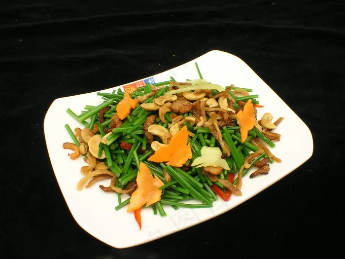 家常菜|美食|菜谱|菜单|0329龙槐脆小炒