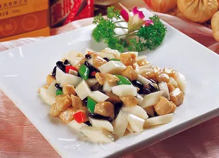 CXC04050山药黑豆炒鸡丁