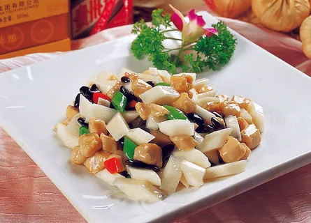 CXC04050山药黑豆炒鸡丁 CXC04050山药黑豆炒鸡丁