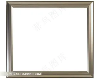相框极简风银白款
