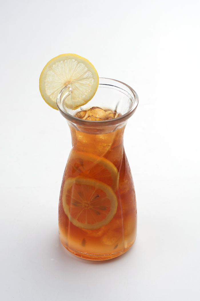 处暑解暑小清新柠檬茶饮