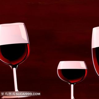 红酒高清装饰画素材