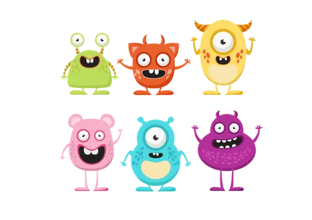 小怪兽卡通