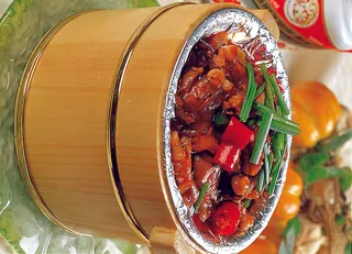 0911XC-102木桶蹄花