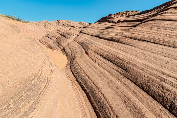 波浪谷岩石纹理
