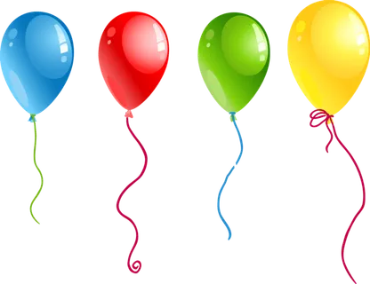放飞气球卡通