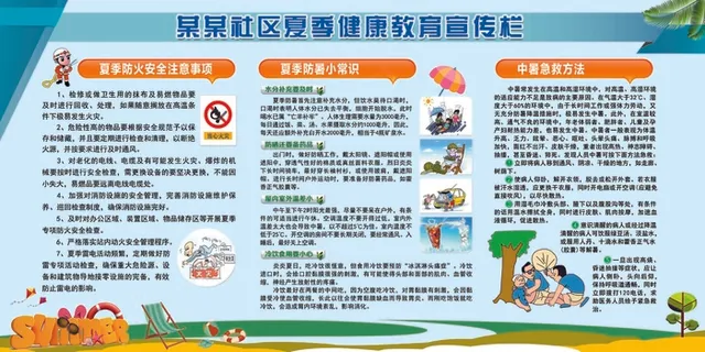 健康教育知识 健康教育 夏季常见疾病 预防中暑 