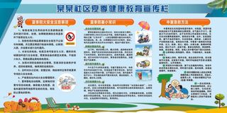 健康教育知识 健康教育 夏季常见疾病 预防中暑 