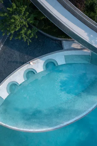 夏季游泳池素材