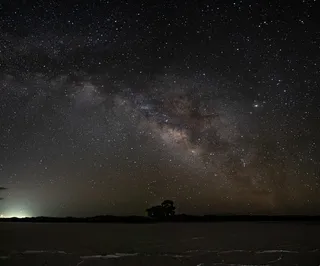 黑色星空摄影素材