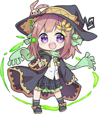 女孩卡通人物简笔线条画