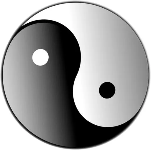 Yin and yang PNG免抠(2798x2790)