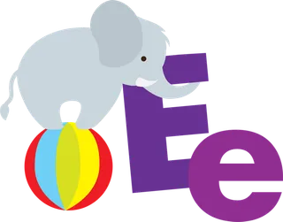 大象卡通简笔卡通素材