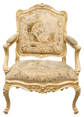 欧式优雅精致复古风格油画质感色彩手绘花卉植物树叶插画PNG素材2