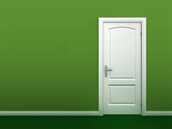 打开的门创意摄影素材