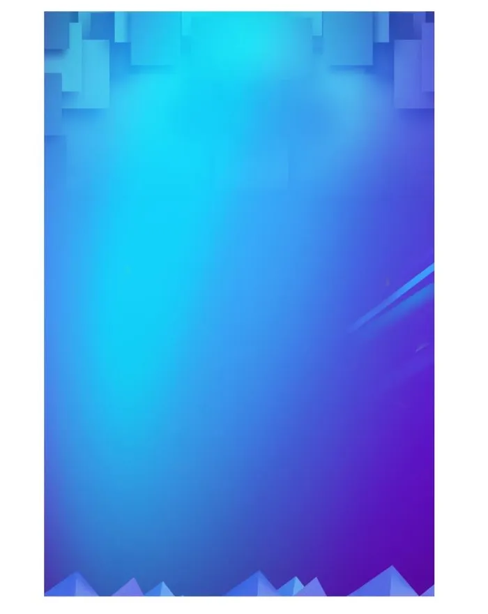 蓝色炫彩海报背景psd模版下载