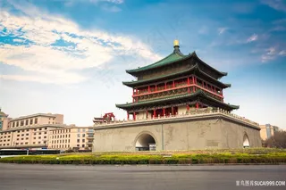 古城西安城门楼