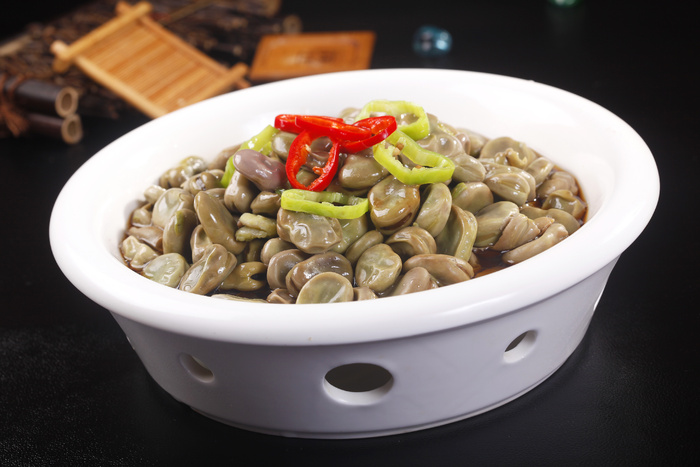 油爆蚕豆 (6)