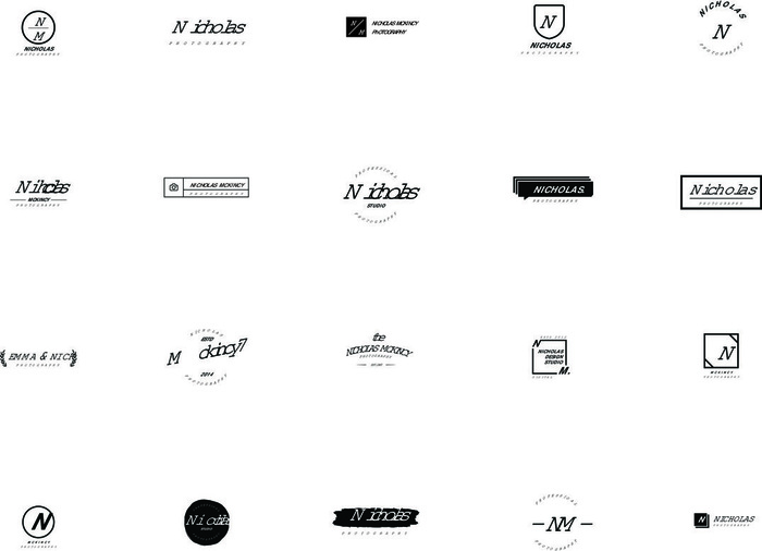 手绘公司标志logo素材