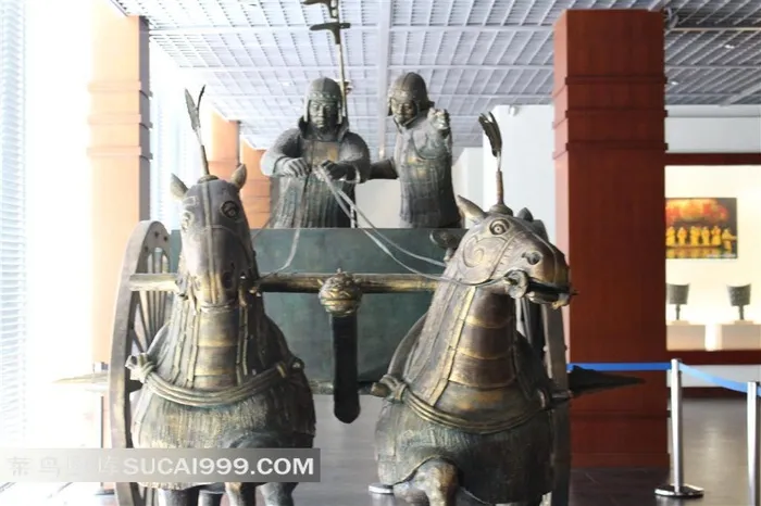 青铜马车图片素材