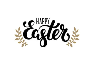 复活节装饰元素插画可爱清新风格贴纸(6)