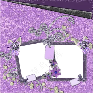 高清花纹相框图片下载