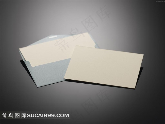 空白信封信纸组合