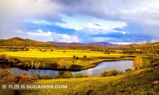 高原金秋风光