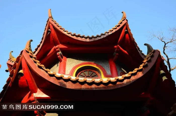 智光寺钟楼仰拍