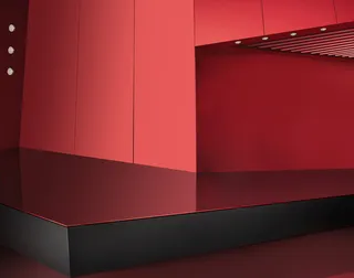 红色庄严海报背景