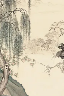 水墨山水背景 水墨山水背景