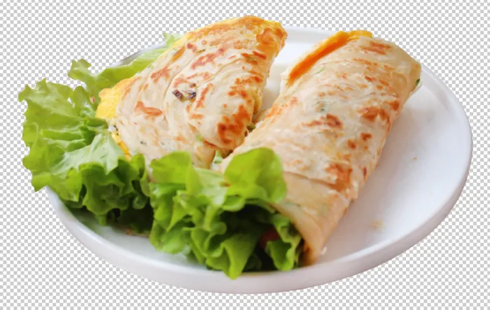 手抓饼免扣素材psd模版下载