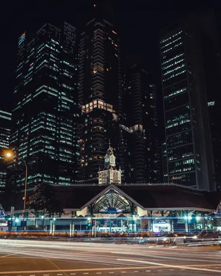 高清唯美城市夜景高楼大厦