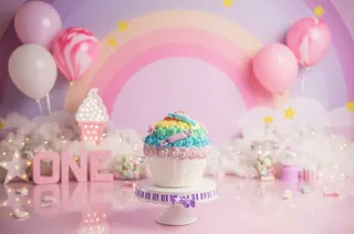 儿童照相拼接背景