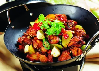 干锅美食焖锅湘菜麻辣香辣纸锅热干锅土鸡 