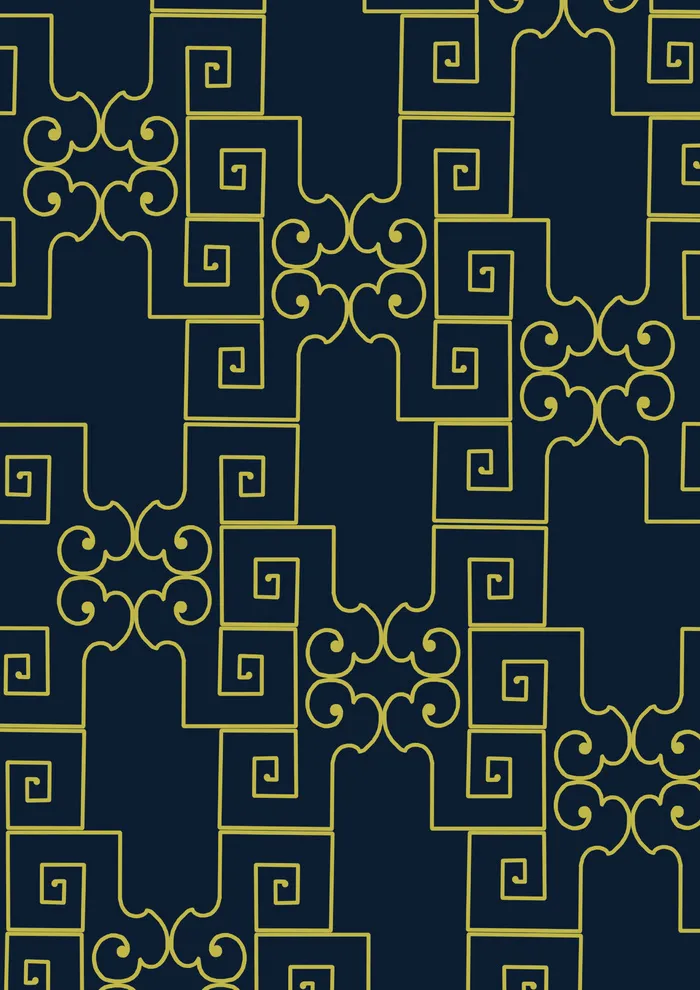 中式花纹画册背景图