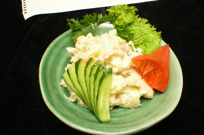  土豆沙拉调暗