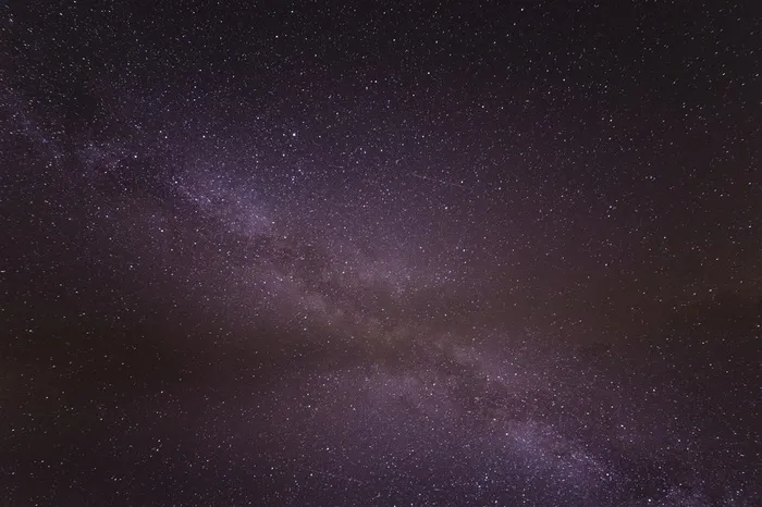 黑夜中的星空高清图片