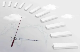 3D立体空间展示背景