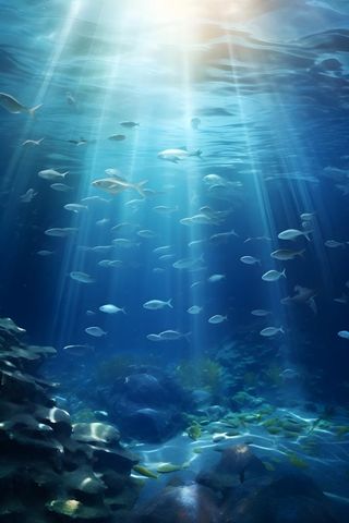 海底海洋鱼背景